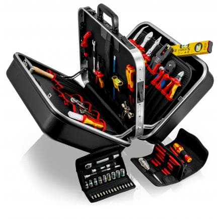 KNIPEX 00 21 42 - Mallette à outils ''BIGT win'' Électro 63 pièces