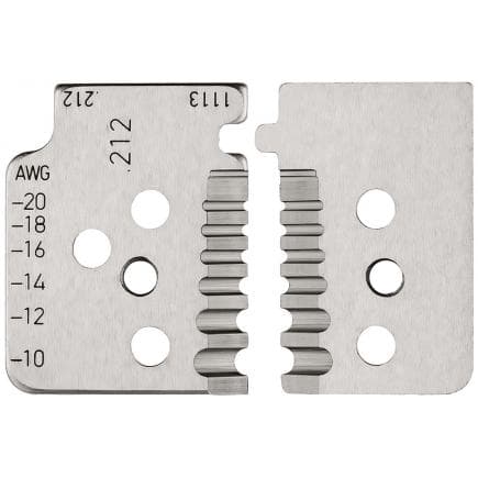 KNIPEX 12 19 13 - 1 jeu de lames de rechange pour 12 12 13