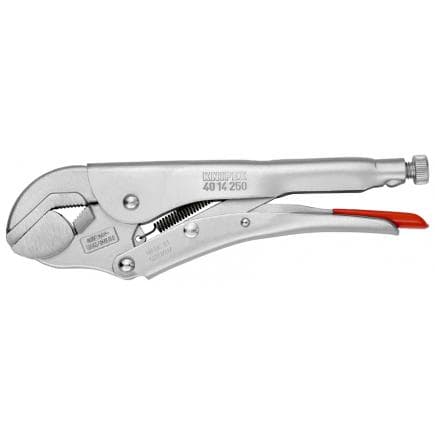 KNIPEX 40 14 250 - Pince de serrage universelle, zinguée et polie, avec mâchoire rotative