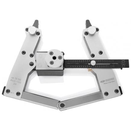 KNIPEX 46 10 100 - Outil chromé pour circlips, pour bagues intérieures et extérieures jusqu'à une largeur nominale de 1 000 mm