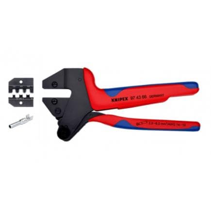KNIPEX 97 43 66 - Pince à sertir pour connecteurs MC4 Multi-Connect (jusqu'à 6 mm²)