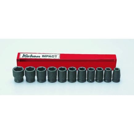 KOKEN 13241M - Jeu 3/8" Douilles Impact dans un coffret (11 pcs.)