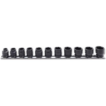 KOKEN RS13401MS/11 - Jeu 3/8" Douille 6-pans courte à paroi mince (11 pcs.)