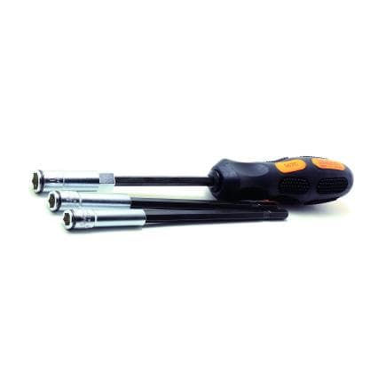 KOKEN 167C/3-2B - Jeu manche à lame interchangeable avec blocage par écrou hexagonal (3 pcs.)