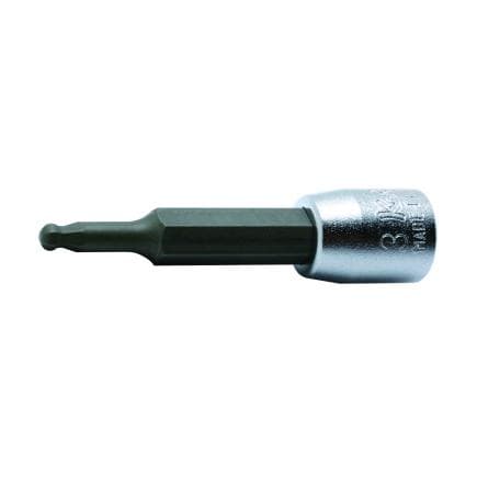 KOKEN 2011M-50-4 - 1/4" Douille tournevis avec tête sphérique pour vis 6-pans mâle