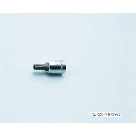 KOKEN 2025-28-T27H - 1/4" Douille tournevis Tamper-Resistant Torx