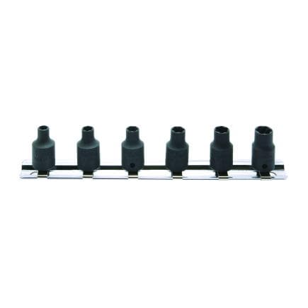 KOKEN RS2127/6 - Jeu douille extracteur d'écrou 1/4" (6 pcs.)