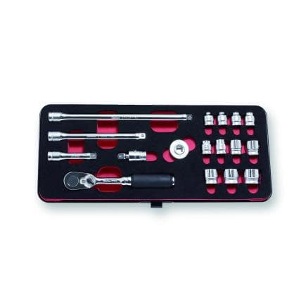 KOKEN 2286Z - 1/4" Jeu de clés à douille (17 pcs.)