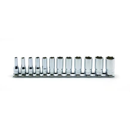 KOKEN RS2300X/12 - Jeu 1/4" douilles semi-profondes 6-pans (12 pcs.)
