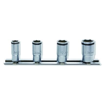 KOKEN RS2350X/4 - Jeu 1/4" douilles à billes de retenue semi-profondes (4 pcs.)