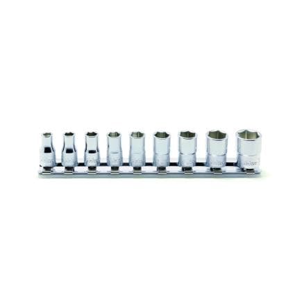 KOKEN RS2405A/9 - Jeu 1/4" douille polygonal pouce (9 pcs.)
