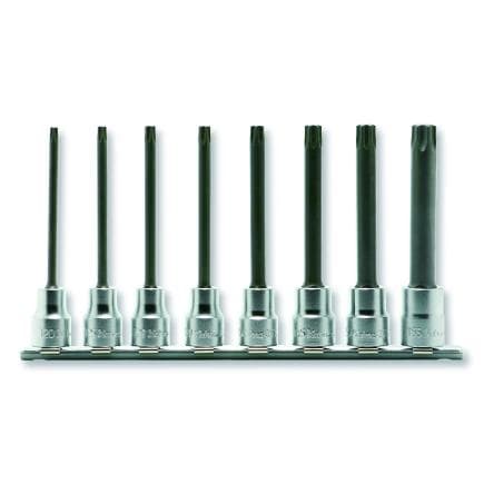 KOKEN RS3025/8-L100RH - Jeu 3/8" douille tournevis Torx Tamper-Resistant avec manche ronde (8 pcs.)