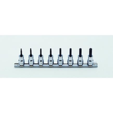KOKEN RS3025/8-38 - Jeu 3/8" 38mm douille tournevis Torx (8 pcs.)