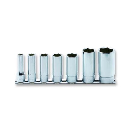KOKEN RS3300W/7 - Jeu 3/8" douille longue 6-pans Whitworth (7 pcs.)