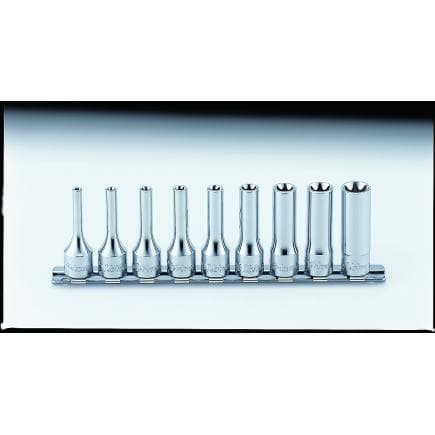 KOKEN RS3325/9 - Jeu 3/8" douille longue Torx (9 pcs.)