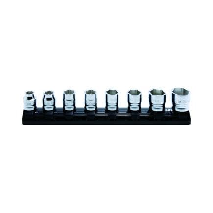 KOKEN RS3400MZ/8 - Jeu 3/8" douille 6-pans metrique série-Z (8 pcs.)