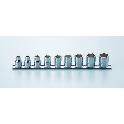 KOKEN RS3405A/9 - Jeu 3/8" douille polygonal pouce (9 pcs.)