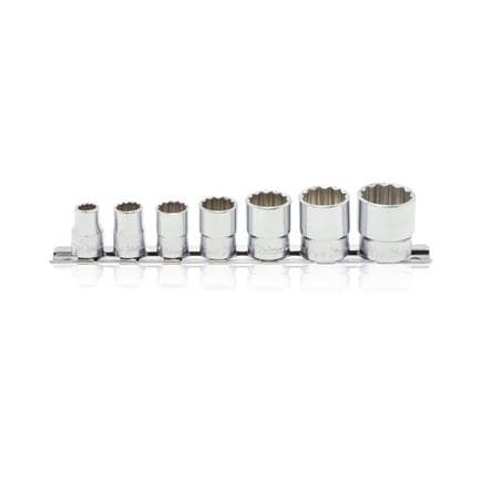 KOKEN RS3405W/7 - Jeu 3/8" douille polygonal Whitworth pouce (7 pcs.)