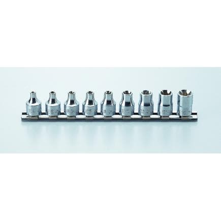 KOKEN RS3425/9 - Jeu 3/8" douille Torx (9 pcs.)
