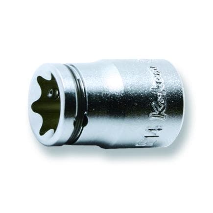 KOKEN 3425-2B-E12 - 3/8" Douille Torx à deux billes de retenue Nut Grip