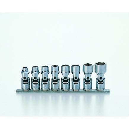 KOKEN RS3440M/8 - Jeu 3/8" douille universelle metrique (8 pcs.)