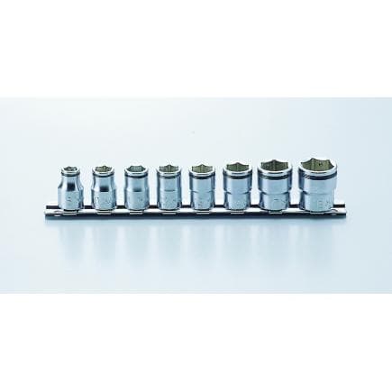 KOKEN RS3450M/8 - Jeu 3/8" douille Nut Grip (8 pcs.)