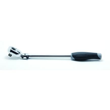 KOKEN 3774JBL - 3/8" Cliquet à tête articulée avec bouton de blocage et de débrayage