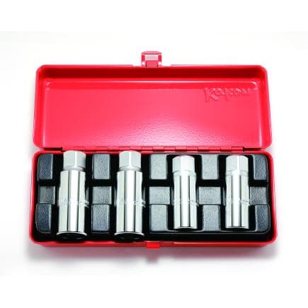 KOKEN 4211A - Jeu de douilles à vis pour goujon 1/2" (4 pcs.)