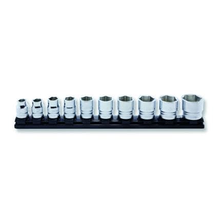 KOKEN RS4400MZ/10 - Jeu 1/2" douille 6-pans metrique série Z (10 pcs.)