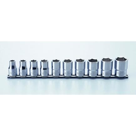 KOKEN RS4405A/10 - Jeu 1/2" douille polygonal pouce (10 pcs.)
