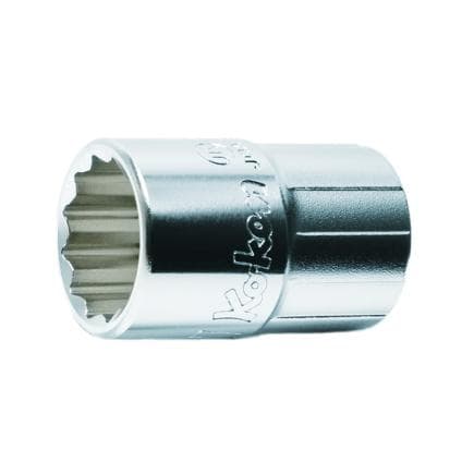KOKEN 4406M-10 - 1/2" Douille polygonal metrique