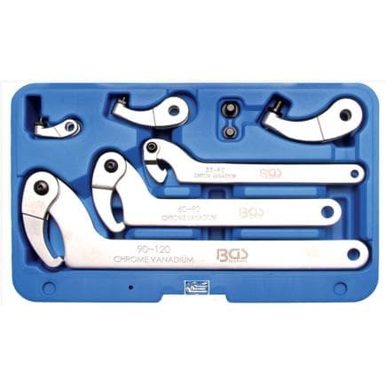 KOKEN BGS8542 - Jeu clés articulée à ergot à bec carré (8 pcs.)