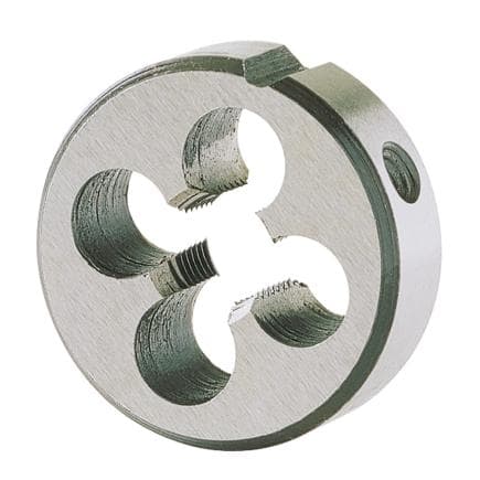 KRINO 1201561 - Filières rondes C.V. avec filetage gaz cylindrique (lot multiple)