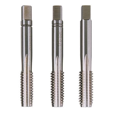 KRINO 101111/8 - Jeux de HSS-G tarauds à main avec filetage Whitworth gauche (3 pcs.)