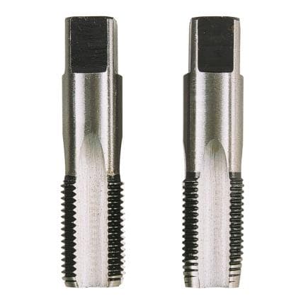 KRINO 100151/8 - Jeux de C.V. tarauds à main avec filetage gaz cylindrique (2 pcs.)