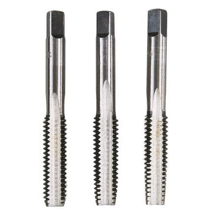KRINO 10020N08 - Jeux de C.V. tarauds à main avec filetage UNC (3 pcs.)