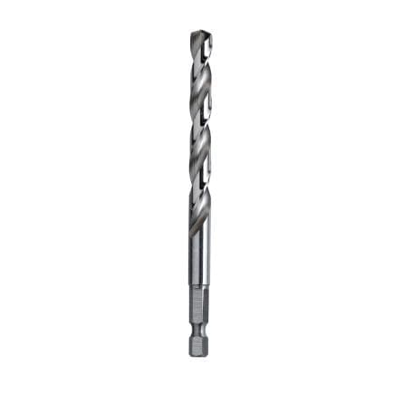 KRINO 010790150 - Forets hélicoidaux rectifiée finition brillante avec tige à changement rapide 1/4" (lot multiple)