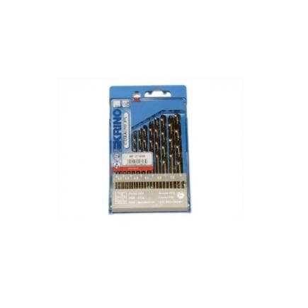 KRINO 01155205 - Jeu de forets au cobalt 5% DIN 338 en coffret métal et ABS (13 pcs.)