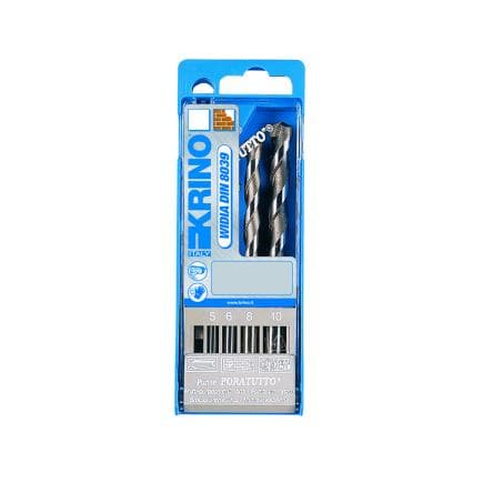 KRINO 03085201 - Jeu de forets universels pour couper tous les matériaux (4 pcs.)