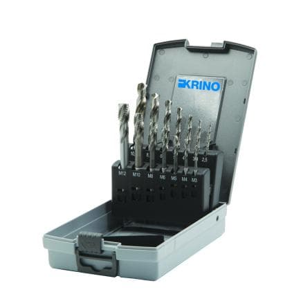 KRINO 10345307 - Jeu de tarauds machine hss-co %5 (14 pcs.)