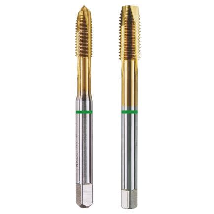 KRINO 1036202X04 - Tarauds machine universels en cobalt avec bague verte, filetage métrique ISO à gros pas