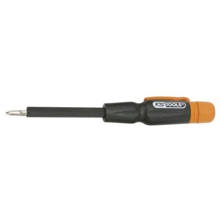 KS TOOLS 911.2171 - Tournevis de mécanique de précision 4 en 1 pour vis PH, 130 mm
