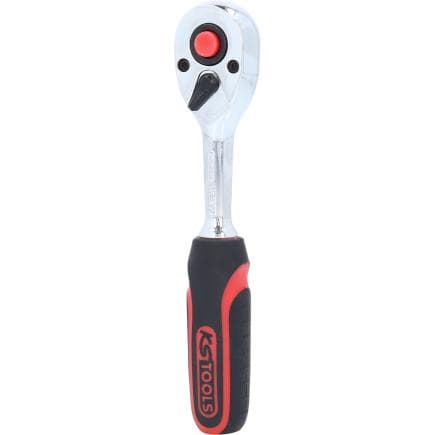KS TOOLS 915.1490 - 1/4" Cliquet réversible CHROMEplus, 72 Zahn