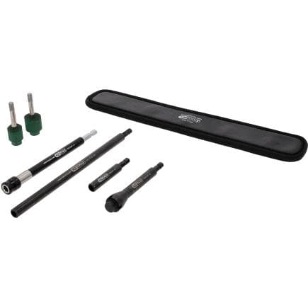 KS TOOLS 100.5100 - Jeu d'outils de nettoyage de siège de soupape pour jantes en alu (7 pcs.)