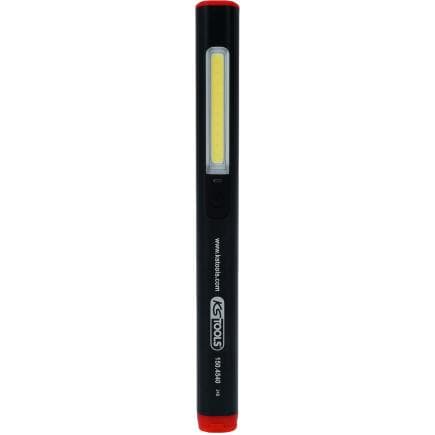 KS TOOLS 150.4540 - UltimateBEAM Lampe stylo à LED en aluminium Li-Ion, 150 Lumens