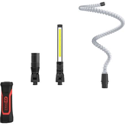 KS TOOLS 150.4600 - Jeu de lampes de chantier Quick-Lock eQi UltimateBEAM (4 pcs.)