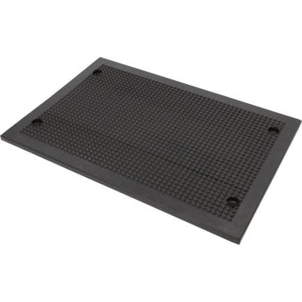 KS TOOLS 160.0586 - Tapis en caoutchouc 40 Universel pour ponts élévateurs, 360 x 260 x 12 mm