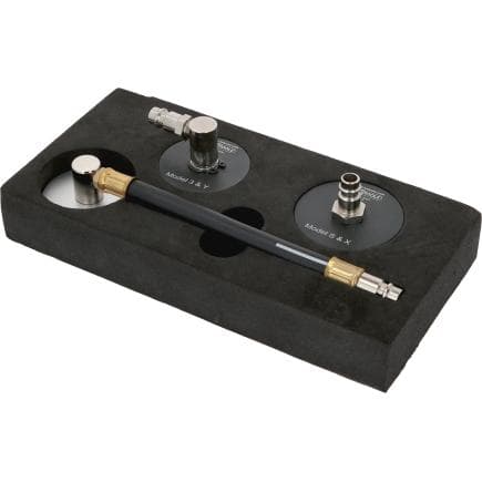 KS TOOLS 160.0695 - Jeu d'adaptateurs pour la purge des freins pour Tesla (3 pcs.)