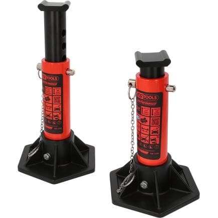 KS TOOLS 160.1240 - Chandelles aluminium, 3000 kg (Paire)
