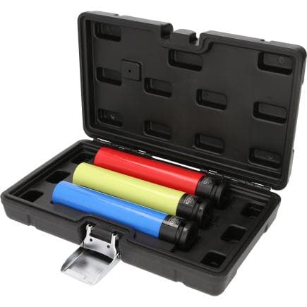 KS TOOLS 515.0865 - Kit de douilles d'impact jantes alu, extra longues, 3 pcs, 1/2", 17, 19, 21 mm